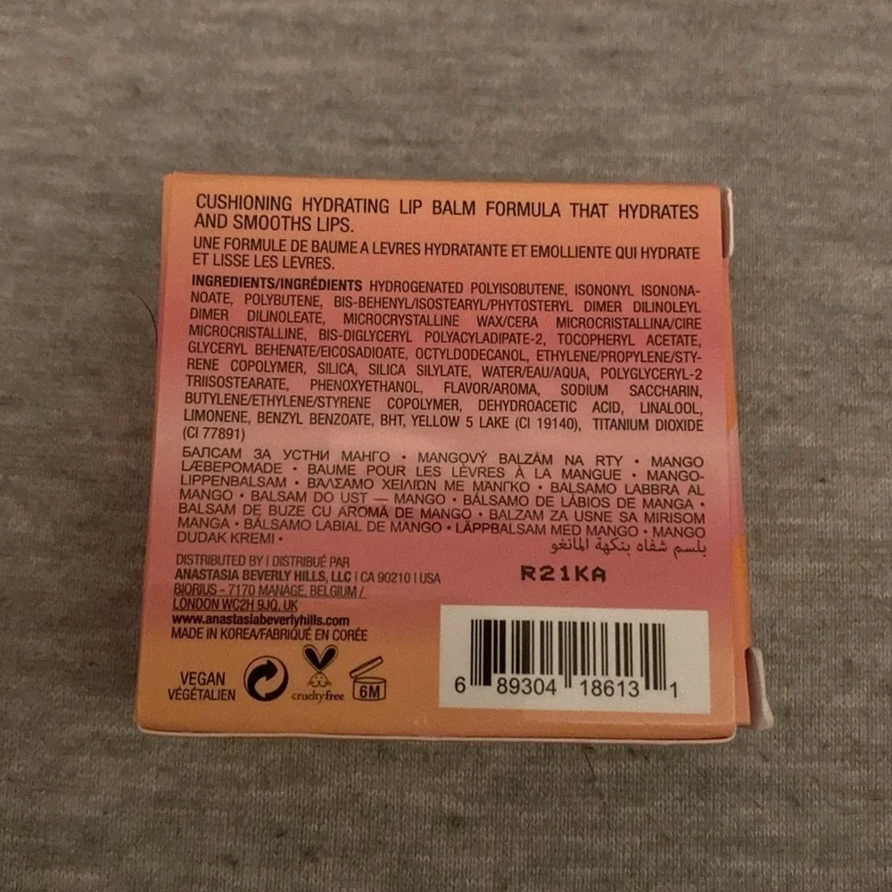 Anastasia Beverly Hills Norvina Collection Mango Lip Balm